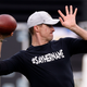 Quarterback Drew Brees of the New Orleans Saints warms up prior to their game against the Carolina Panthers at Bank of America Stadium on January 03, 2021 in Charlotte, North Carolina.